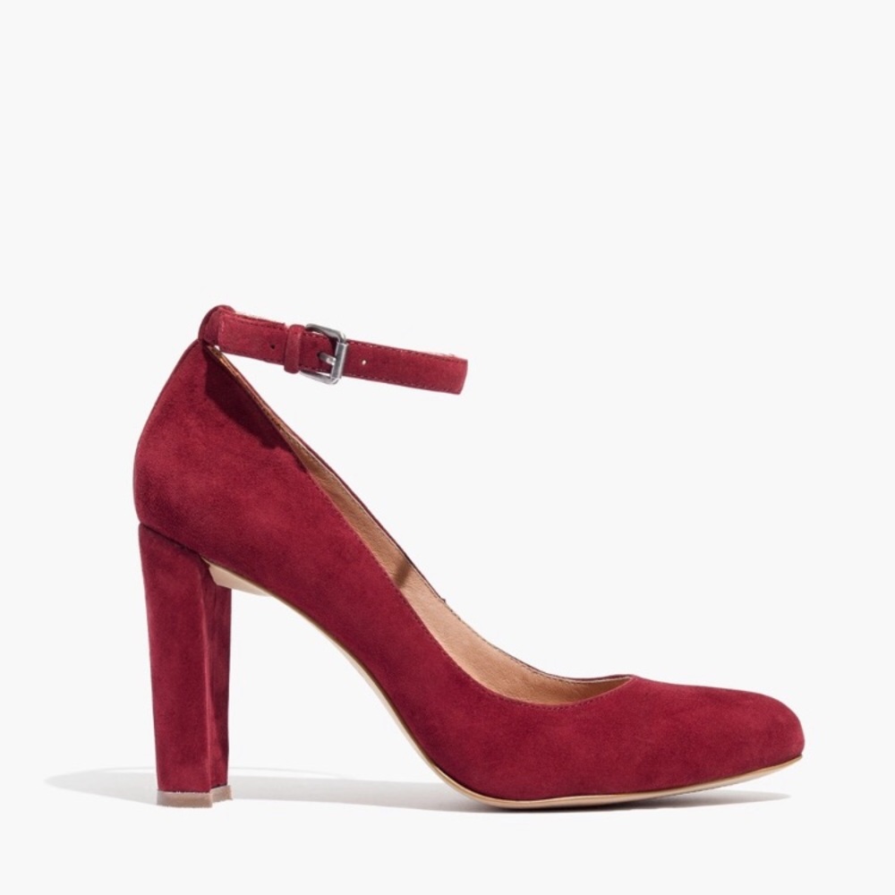 Madewell Cara Ankle Strap Pump
